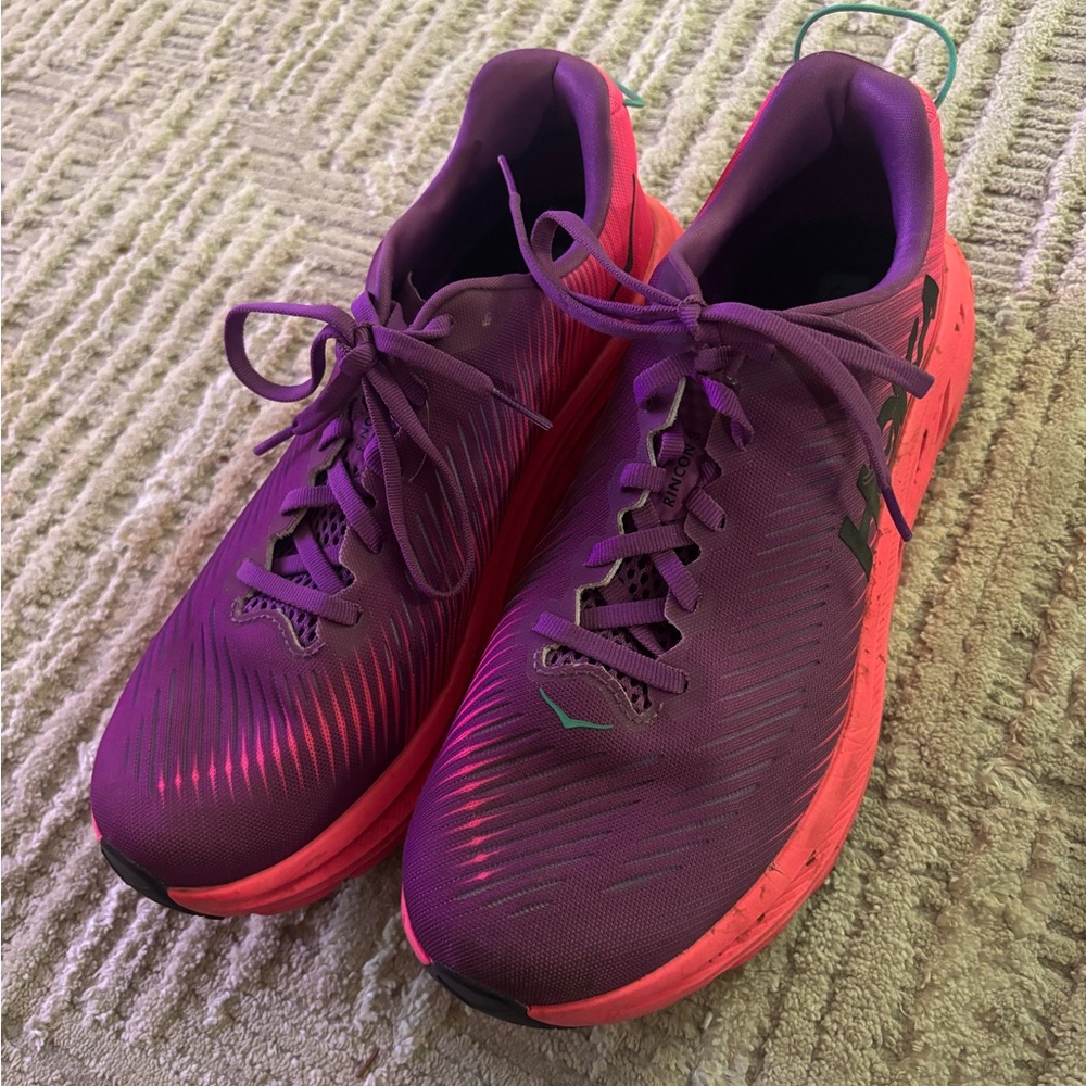 Hoka Women's Vibrant Purple and Pink Athletic Shoes